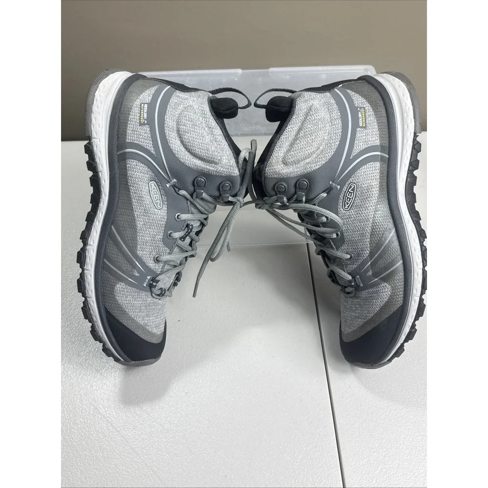 Keen Terradora Mid Women's Hiking Boot Gargoyle Magnet Size 8 Worn Once NICE EUC - Picture 10 of 16